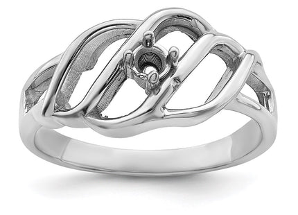 14k White Gold Rings Style XMR5 - Classique Jewelry Inc.