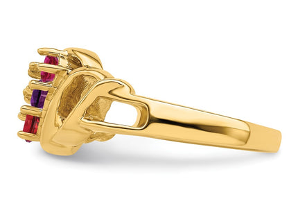 14k Yellow Gold Rings Style XMR5 - Classique Jewelry Inc.