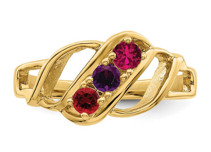 14k Yellow Gold Rings Style XMR5 - Classique Jewelry Inc.