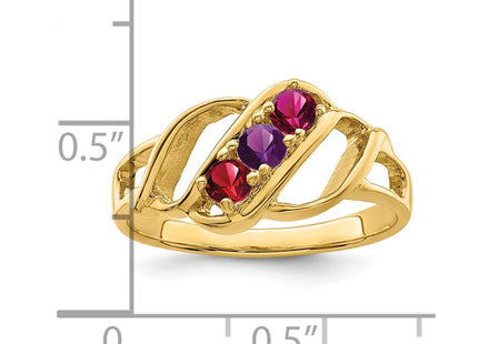 14k Yellow Gold Rings Style XMR5 - Classique Jewelry Inc.