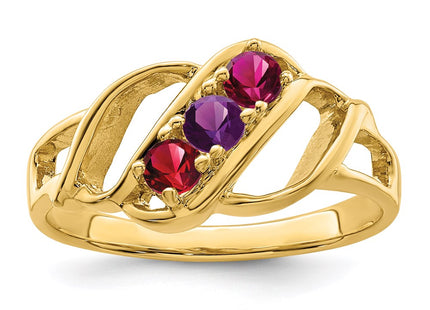 14k Yellow Gold Rings Style XMR5 - Classique Jewelry Inc.
