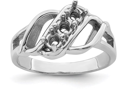 14k White Gold Rings Style XMR5 - Classique Jewelry Inc.