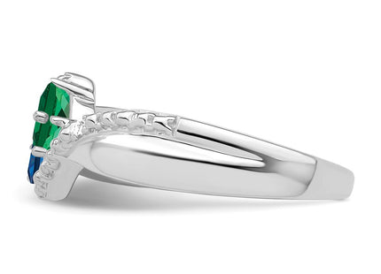 Sterling Silver Rings Style XMR67 - Classique Jewelry Inc.