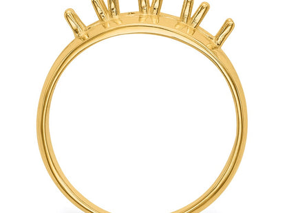 14k Yellow Gold Rings Style XMR7 - Classique Jewelry Inc.