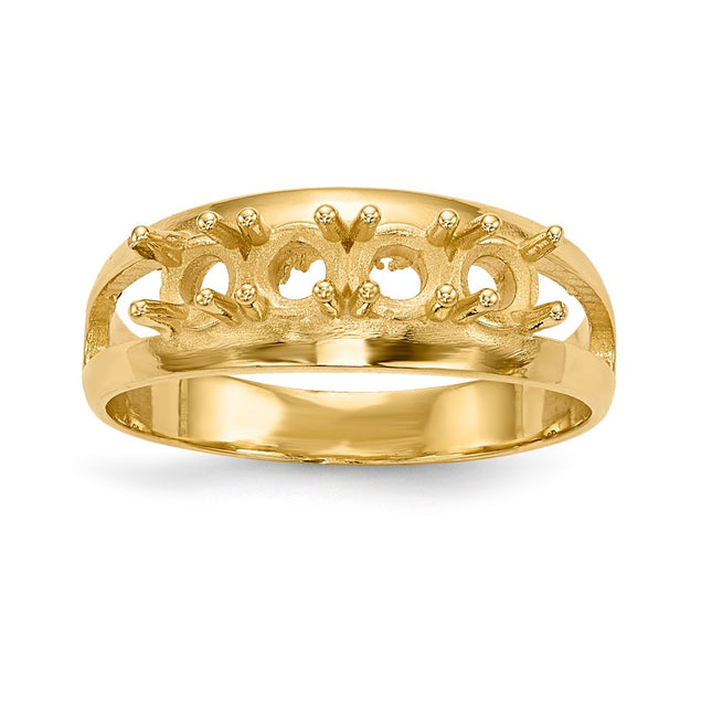 14K gold mother ring