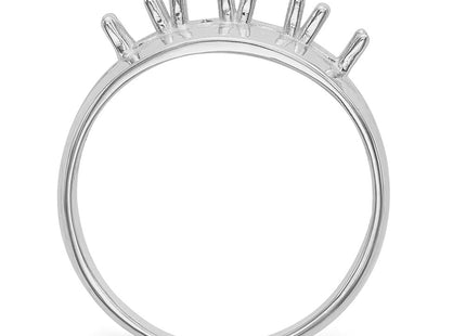 14k White Gold Rings Style XMR7 - Classique Jewelry Inc.