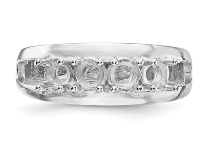 14k White Gold Rings Style XMR7 - Classique Jewelry Inc.