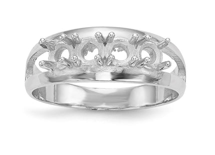 14k White Gold Rings Style XMR7 - Classique Jewelry Inc.