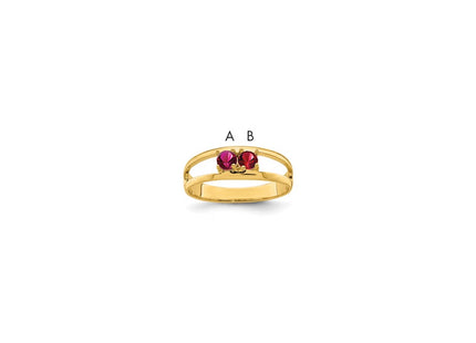 14k Yellow Gold Rings Style XMR7 - Classique Jewelry Inc.