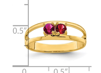 14k Yellow Gold Rings Style XMR7 - Classique Jewelry Inc.