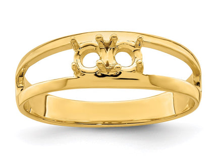 14k Yellow Gold Rings Style XMR7 - Classique Jewelry Inc.