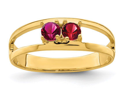 14k Yellow Gold Rings Style XMR7 - Classique Jewelry Inc.