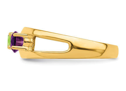 14k Yellow Gold Rings Style XMR7 - Classique Jewelry Inc.