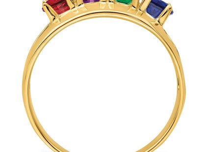 14k Yellow Gold Rings Style XMR7 - Classique Jewelry Inc.