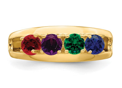 14k Yellow Gold Rings Style XMR7 - Classique Jewelry Inc.