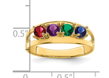 14k Yellow Gold Rings Style XMR7 - Classique Jewelry Inc.