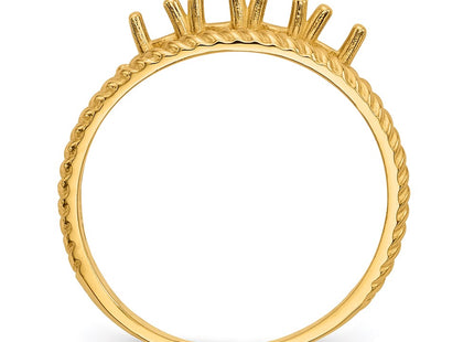14k Yellow Gold Rings Style XMR8 - Classique Jewelry Inc.