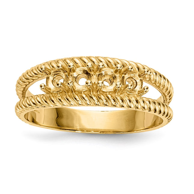 14K gold mother ring