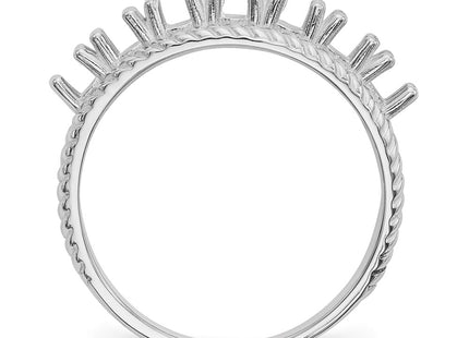14k White Gold Rings Style XMR8 - Classique Jewelry Inc.