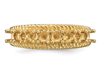 14k Yellow Gold Rings Style XMR8 - Classique Jewelry Inc.