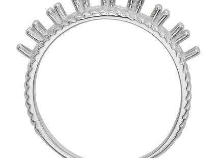 14k White Gold Rings Style XMR8 - Classique Jewelry Inc.