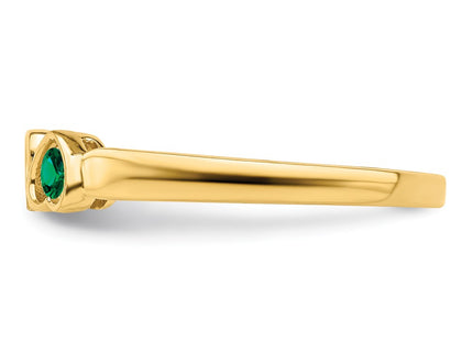 14k Yellow Gold Rings Style XMR85 - Classique Jewelry Inc.