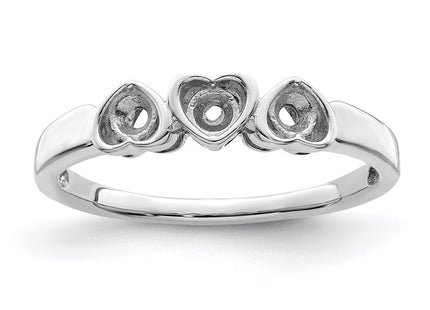 14k White Gold Rings Style XMR85 - Classique Jewelry Inc.