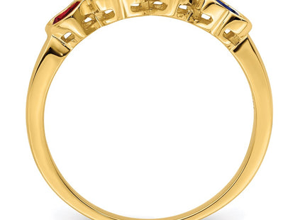 14k Yellow Gold Rings Style XMR85 - Classique Jewelry Inc.