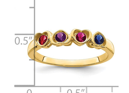 14k Yellow Gold Rings Style XMR85 - Classique Jewelry Inc.