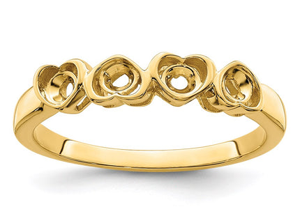 14k Yellow Gold Rings Style XMR85 - Classique Jewelry Inc.
