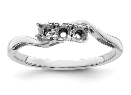 14k White Gold Rings Style XMR86 - Classique Jewelry Inc.