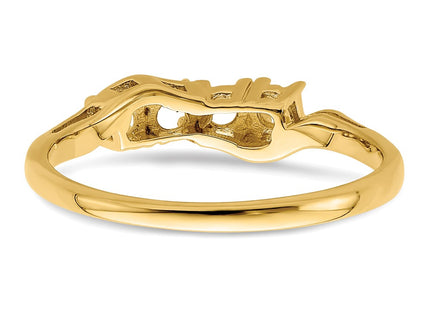 14k Yellow Gold Rings Style XMR86 - Classique Jewelry Inc.