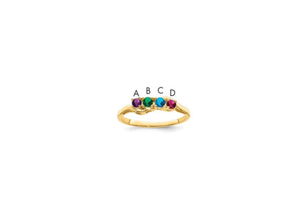 14k Yellow Gold Rings Style XMR86 - Classique Jewelry Inc.