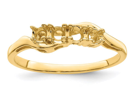 14k Yellow Gold Rings Style XMR86 - Classique Jewelry Inc.