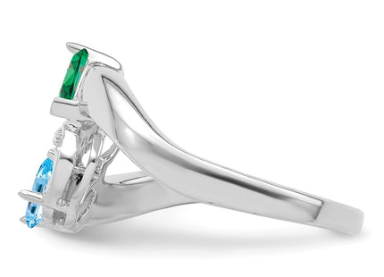 Sterling Silver Rings Style XMR89 - Classique Jewelry Inc.