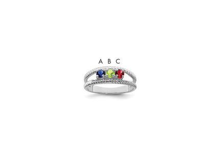 14k White Gold Rings Style XMR8 - Classique Jewelry Inc.