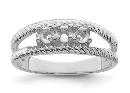 14k White Gold Rings Style XMR8 - Classique Jewelry Inc.