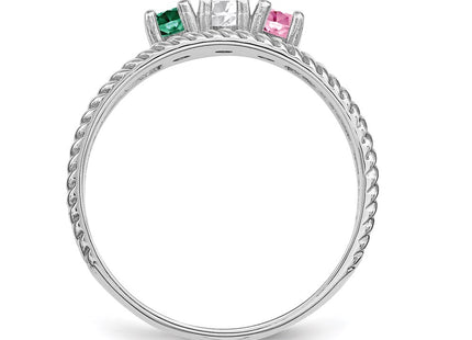 14k White Gold Rings Style XMR8 - Classique Jewelry Inc.