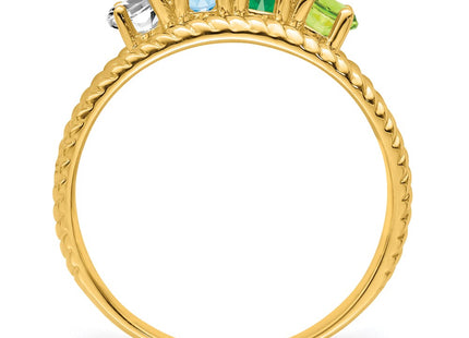 14k Yellow Gold Rings Style XMR8 - Classique Jewelry Inc.