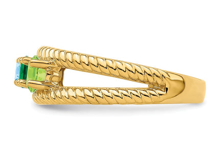 14k Yellow Gold Rings Style XMR8 - Classique Jewelry Inc.