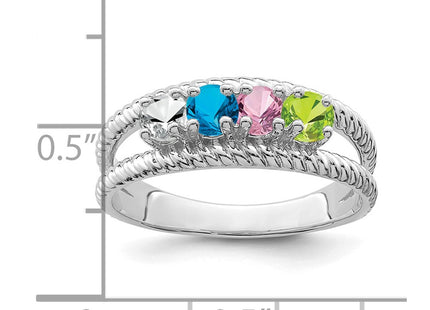 14k White Gold Rings Style XMR8 - Classique Jewelry Inc.