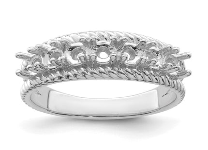 14k White Gold Rings Style XMR8 - Classique Jewelry Inc.