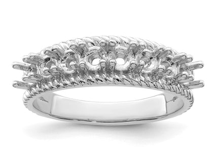 14k White Gold Rings Style XMR8 - Classique Jewelry Inc.