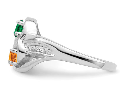 Sterling Silver Rings Style XMR93 - Classique Jewelry Inc.