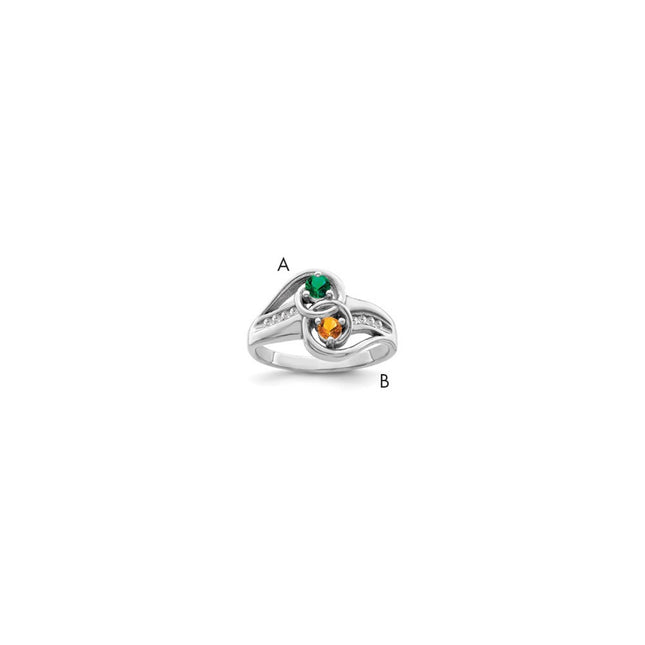 Sterling Silver Rings Style XMR93 - Classique Jewelry Inc.