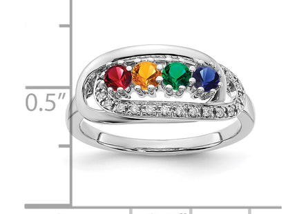 14k White Gold Rings Style XMRW45 - Classique Jewelry Inc.