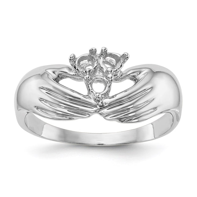 14k White Gold Rings Style XMRW51 - Classique Jewelry Inc.