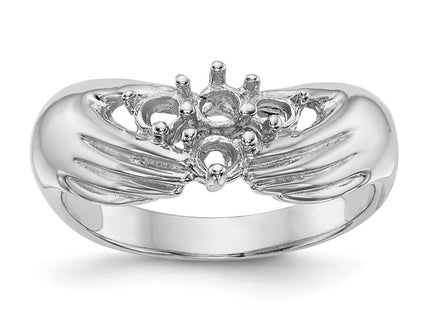 14k White Gold Rings Style XMRW51 - Classique Jewelry Inc.