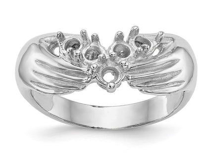 14k White Gold Rings Style XMRW51 - Classique Jewelry Inc.