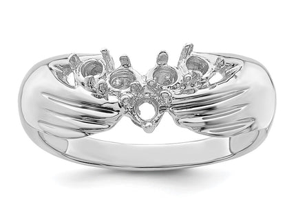 14k White Gold Rings Style XMRW51 - Classique Jewelry Inc.